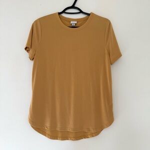 A New Day Mustard Yellow Short Sleeve Relaxed T-Shirt